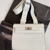 Crossbody Bag in Fuchsia with Adjustable Strap
