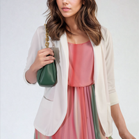 Open Front Cardigan with Front Pockets