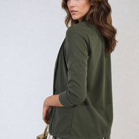 Open Front Cardigan with Front Pockets