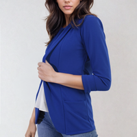 Open Front Cardigan with Front Pockets