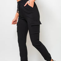Cargo Pocket Trouser with Drawstring