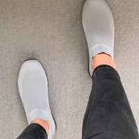 Slip On Sock Wedge Trainers