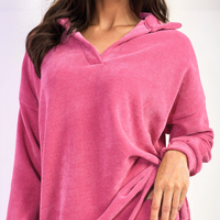 Collared Long Sleeve & Trouser Co-ord Set