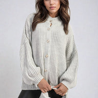 Oversized Chunky Knitted Top