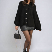 Oversized Chunky Knitted Top