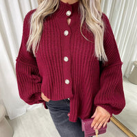 Oversized Chunky Knitted Top