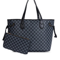 Faux Leather Shoulder Bag
