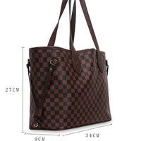 Faux Leather Shoulder Bag