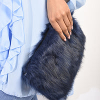 Faux Fur Shoulder Bag