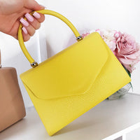Faux Leather Handbag