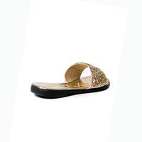 Embellished Slip On Sandals