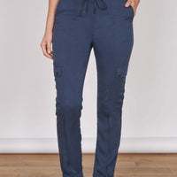 Charlotte Navy Formal Tailored Joggers-0