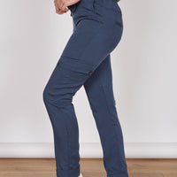 Charlotte Navy Formal Tailored Joggers-1