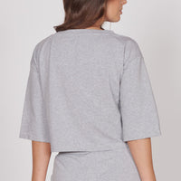Erin Grey Marl Soft Touch Lounge Top-3