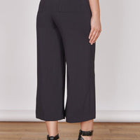 Grace Black Wide Leg Culottes-3