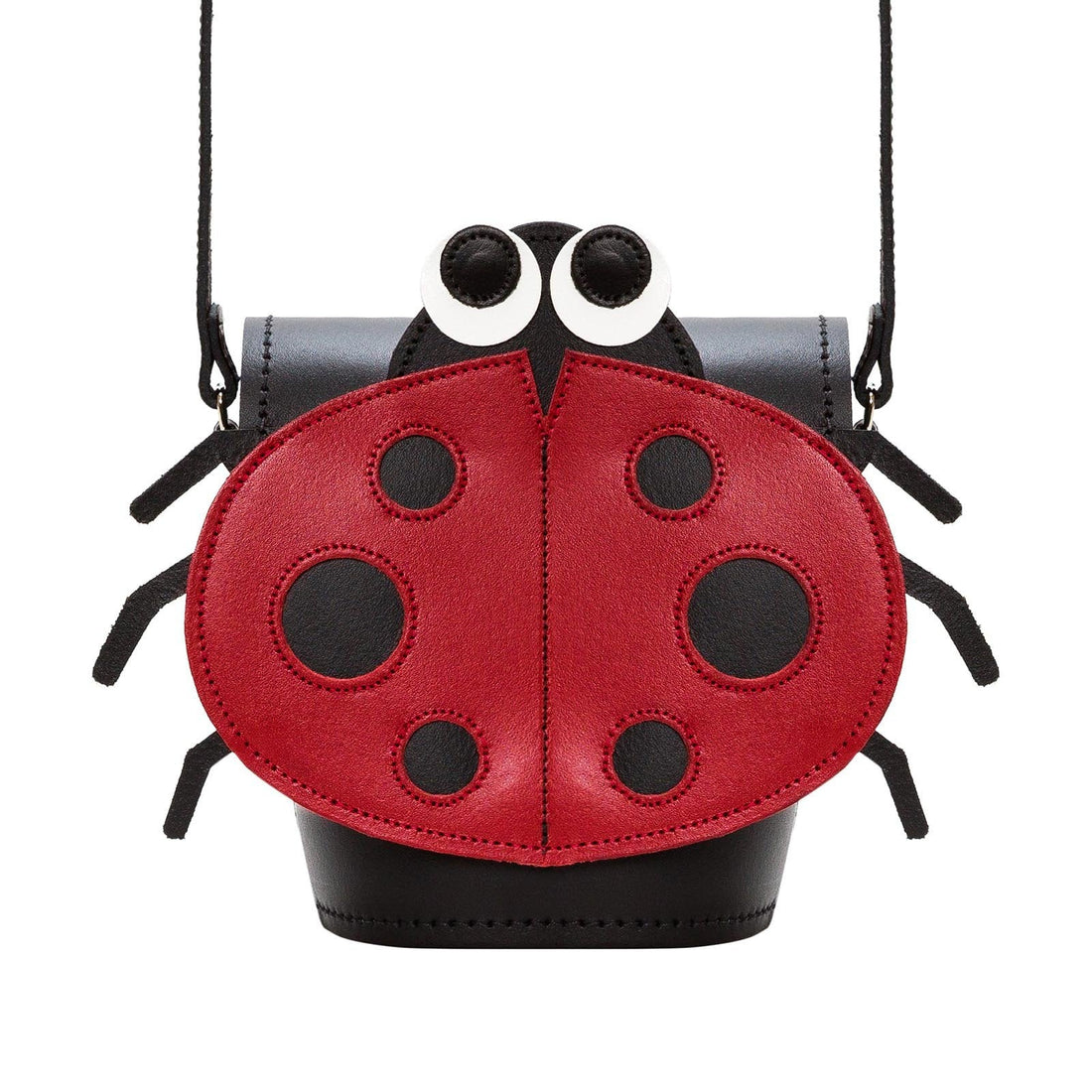 Luna Ladybird Handmade Leather Bag-0