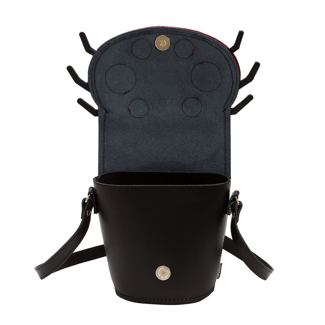 Luna Ladybird Handmade Leather Bag-2