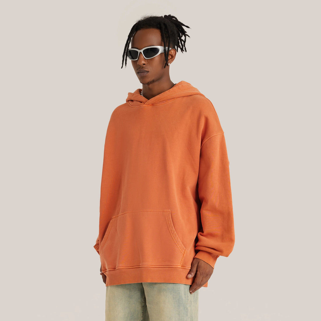 Super Heavyweight Oversized Retro Unisex Hoodie S-XL