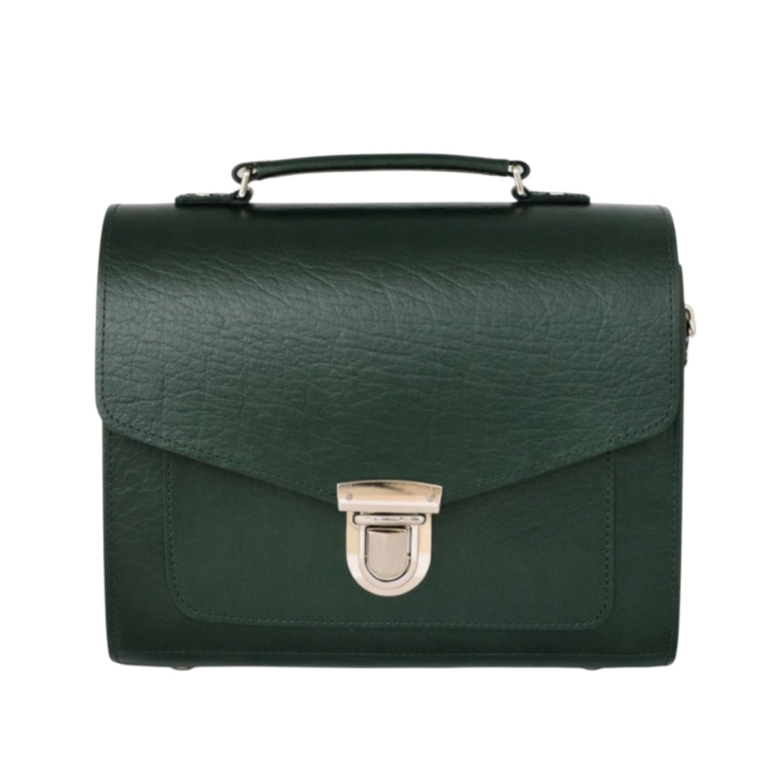 Executive Handmade Leather Sugarcube Grande - British Racing Green-0