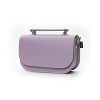 Aura Handmade Leather Bag - Pastel Violet-2
