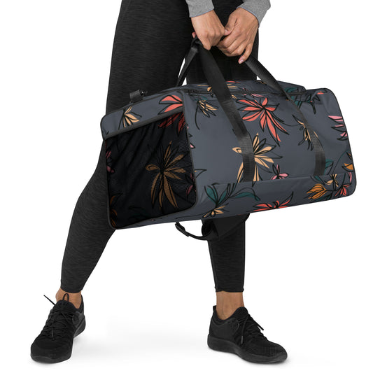 Women Gym Bag | Carry On Bag | Carryon Bag | Duffel Bag | Weekend Bag | Overnight Bag | Print Large Gym Travel Duffle bag Active